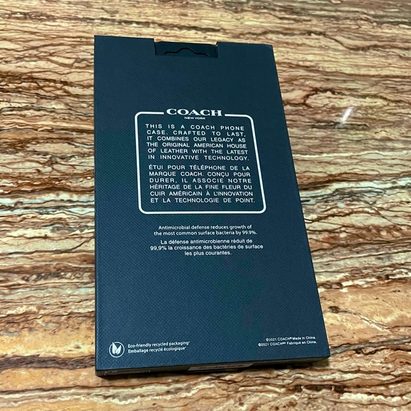 Coach MagSafe Phonecase For iPhone 13 Purple Silver Floral Phone Case Cover - Picture 4 of 6